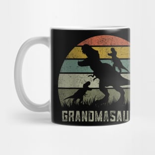 Rawr Dinosaur Grandma Grandmasaurus 2 Kids T-Rex Mug